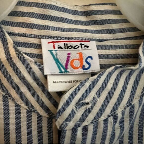 😊 3/$30 
TALBOTS BOYS NWT button down Size Medium big boys - Picture 8 of 11